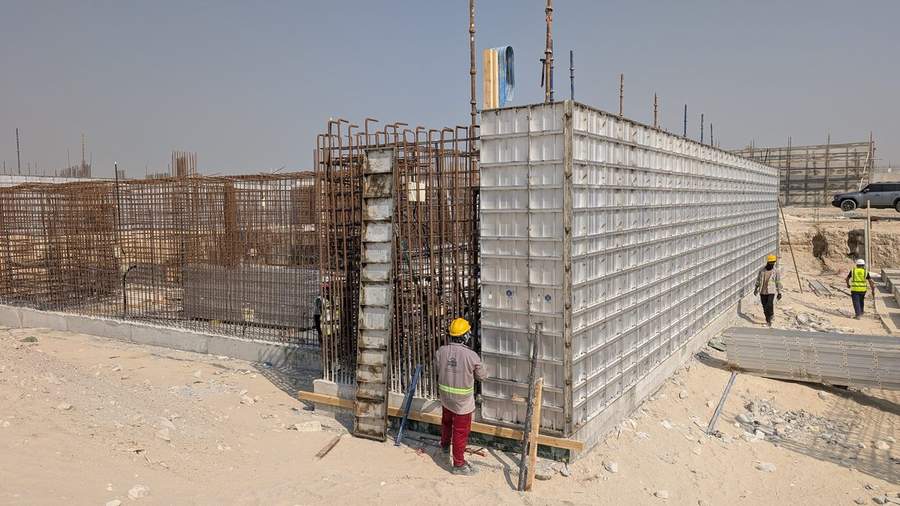 Aluminum formwork